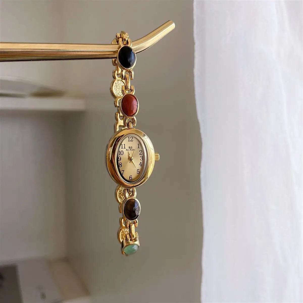 Jade Oval Watch