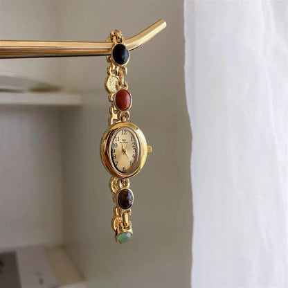 Jade Oval Watch