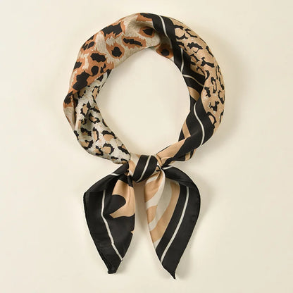 68cm Leopard Printed Square