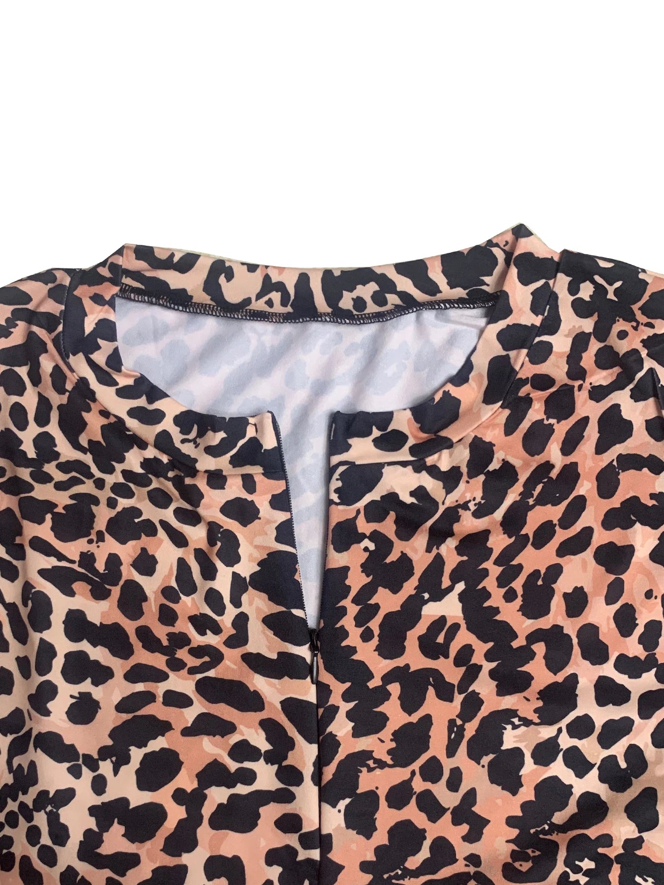 Leopard Slim Playsuit