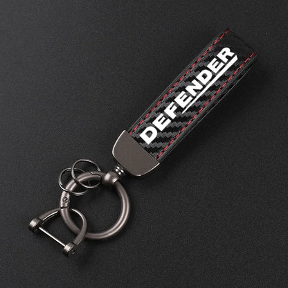 Genuine Leather Keychain Car Key