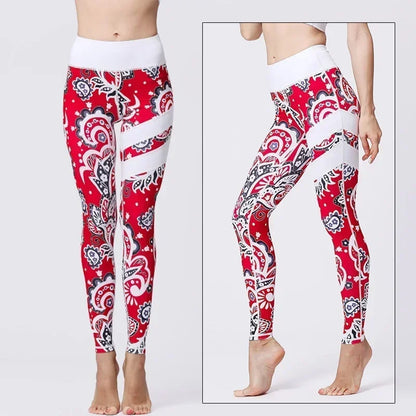 Cloud Hide Floral Push-Up Leggings