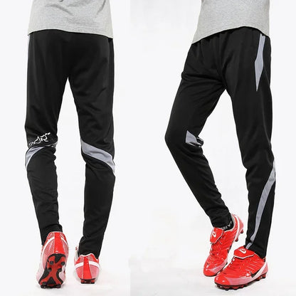 Sport Running Zipper Pockets Training Trouser