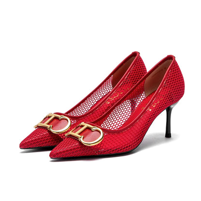 Red Hollow Heels