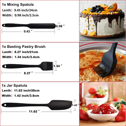 Silicone Spatula Set Food Grade