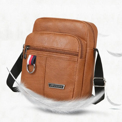 TPU Leather Saddle Sling Bag