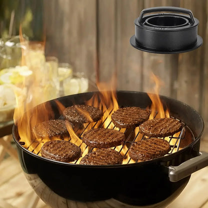 Plastic Kitchen Gadgets Round Hamburger