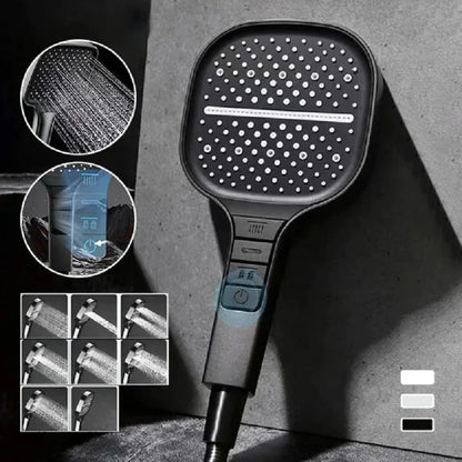 Adjustable High-Pressure Shower Head