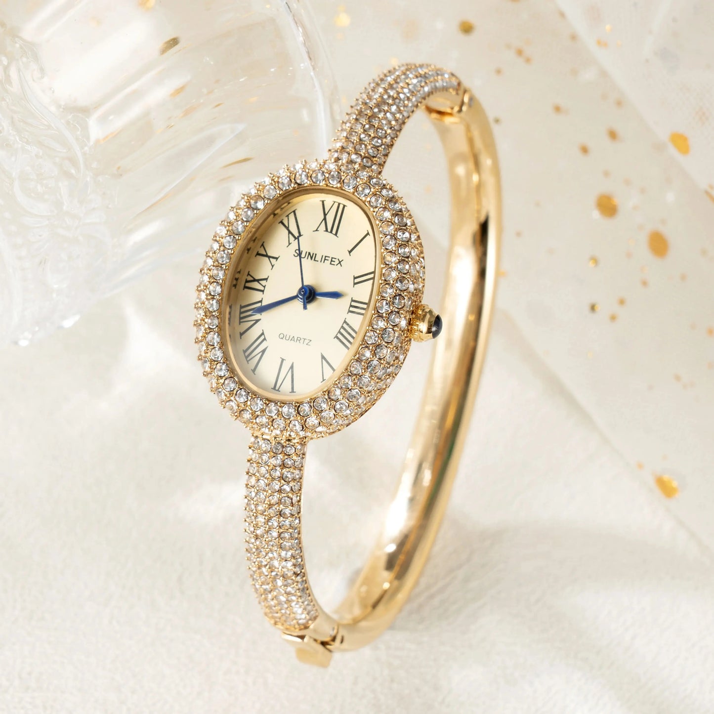 Oval Roman Watch