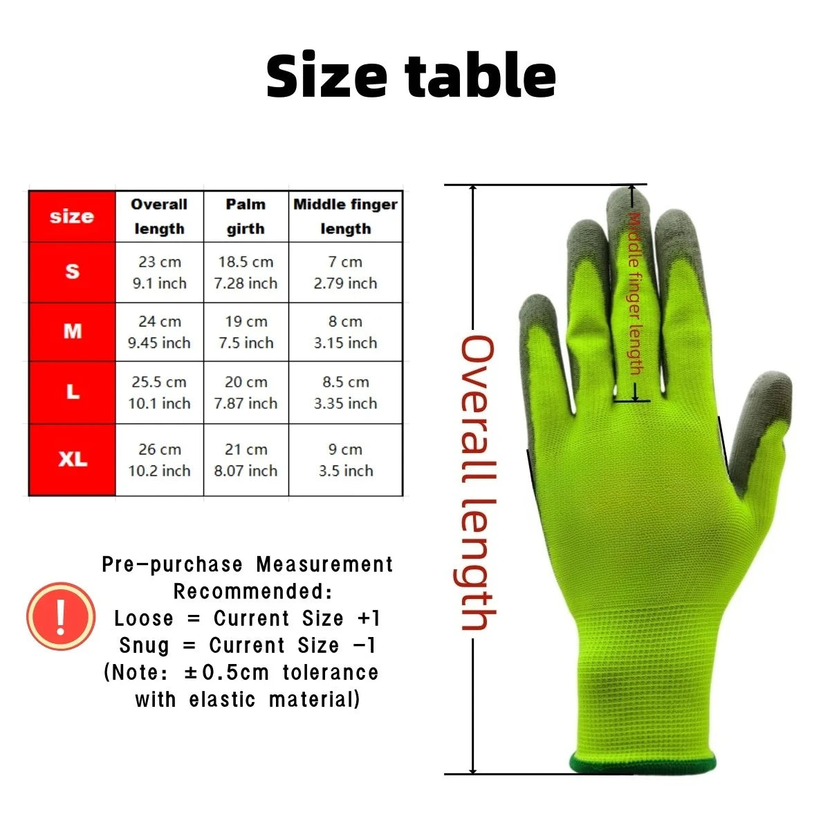 PU Coated Safety Gloves