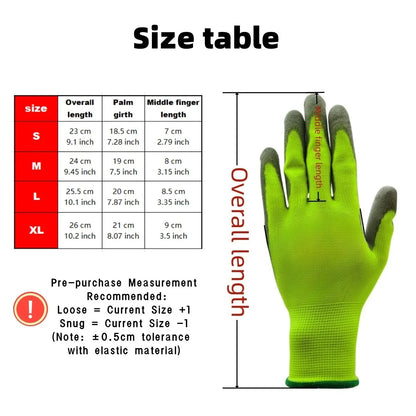 PU Coated Safety Gloves