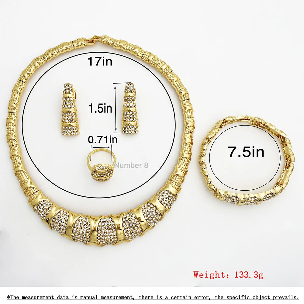 Elegant Necklace Earring Bracelet