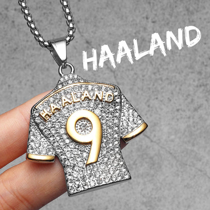 Metal Jersey Stainless Steel Pendant Party