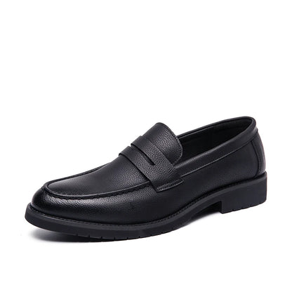 Soft Leather Bean Loafers