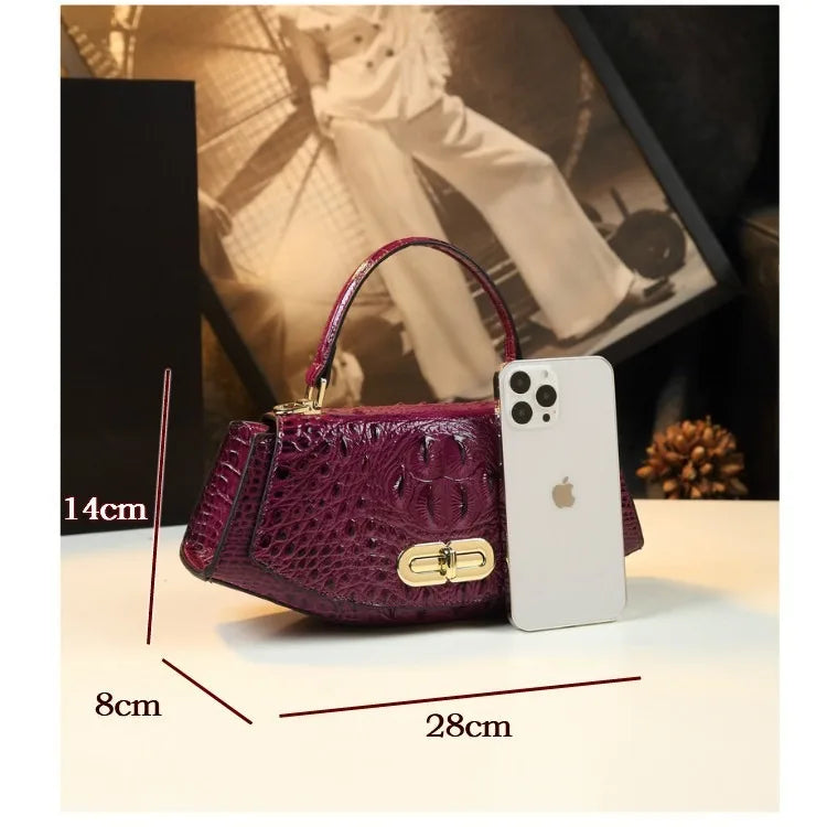 PU Leather Saddle Bag