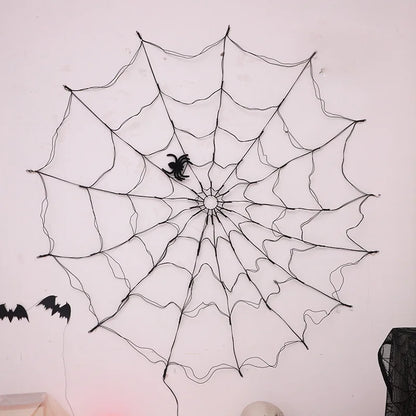 Glowing Spider Web Light Decor