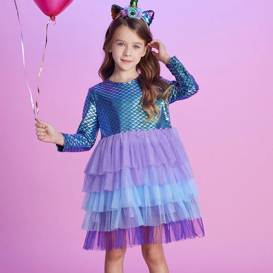 Mermaid Patchwork Dress