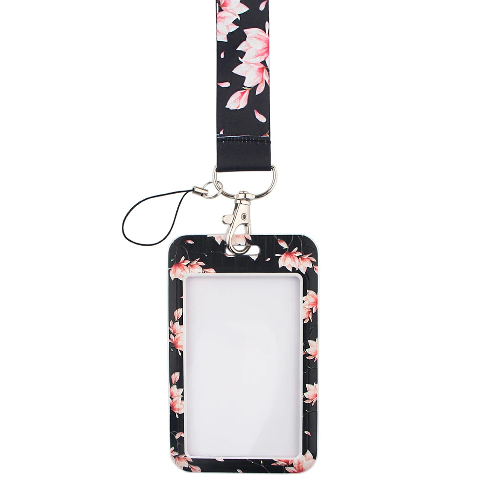Sakura Cherry Blossoms Flower lanyard