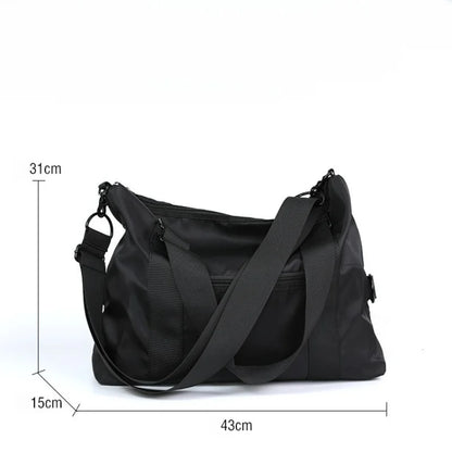 Lightweight Oxford Travel Tote