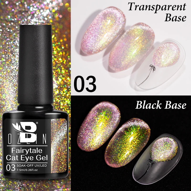 Pink Cat Eye Gel Polish