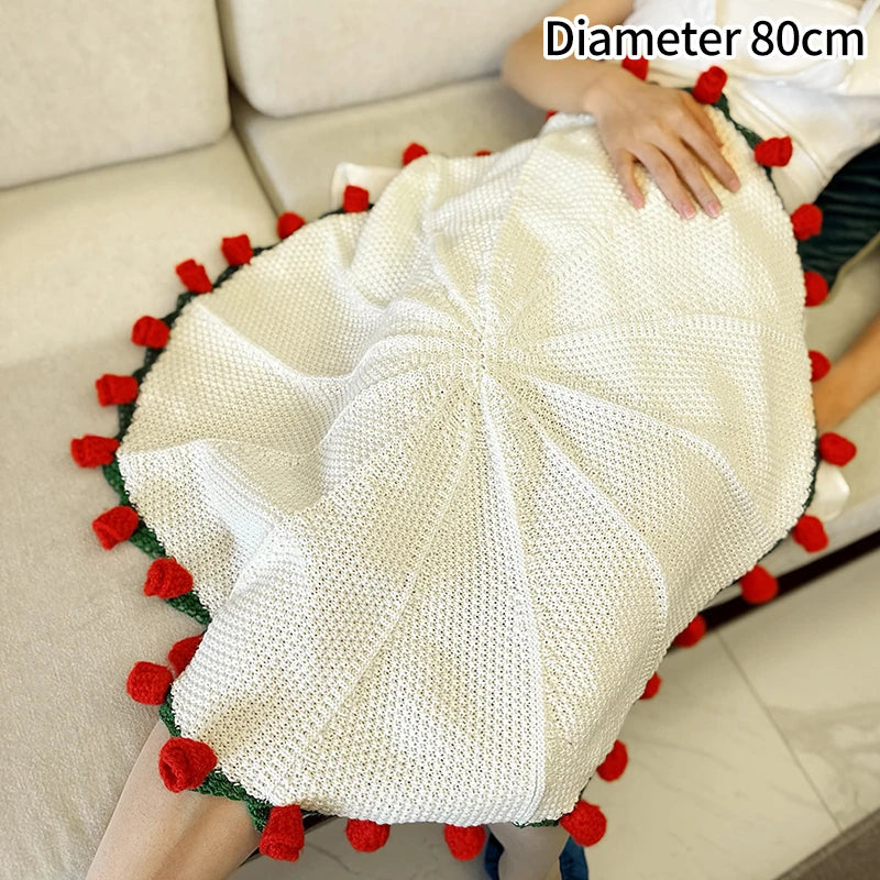 Rose Bouquet Crochet Blanket