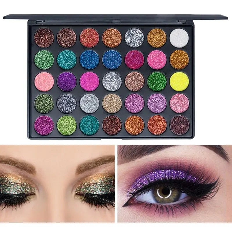 VERONNI 35 Color Glitter Palette