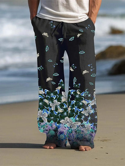 Pirate 3D Printed Casual Street Trouser