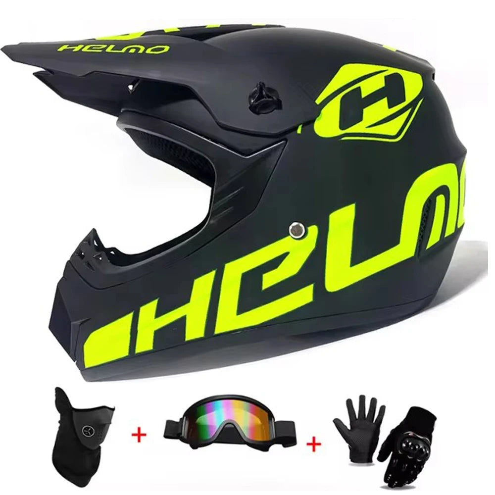 DOT-Approved Youth Dirt Bike Helmet