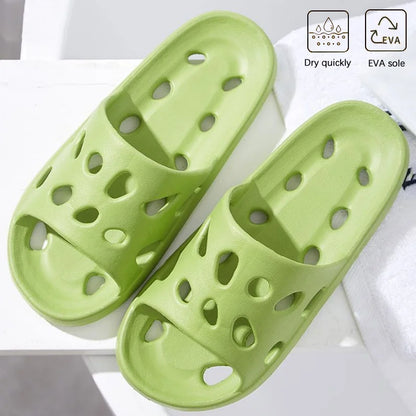 Bathroom House Cheese Flip Flops