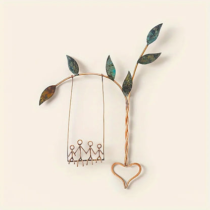 Family Love Metal Sign