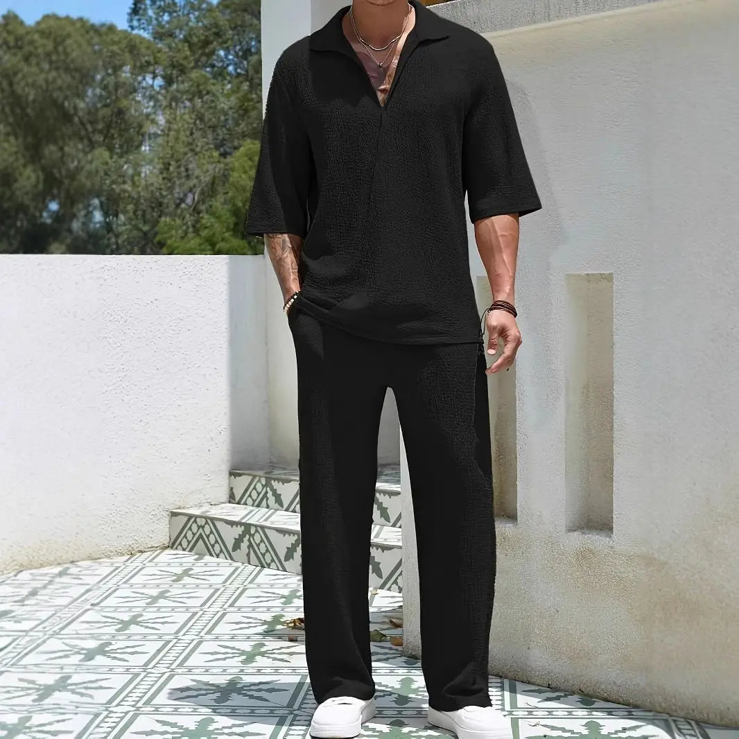 European American Commuter Shirt Set
