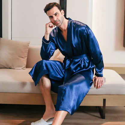 Oversized Silk Pajamas KJ7010