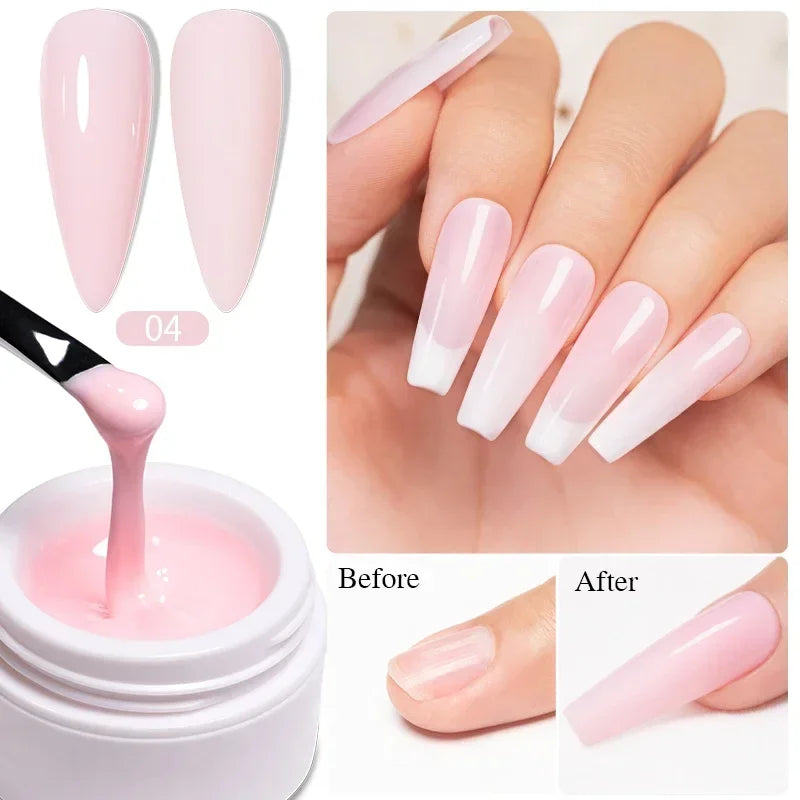 PUENTE Glitter Poly Nail Gel