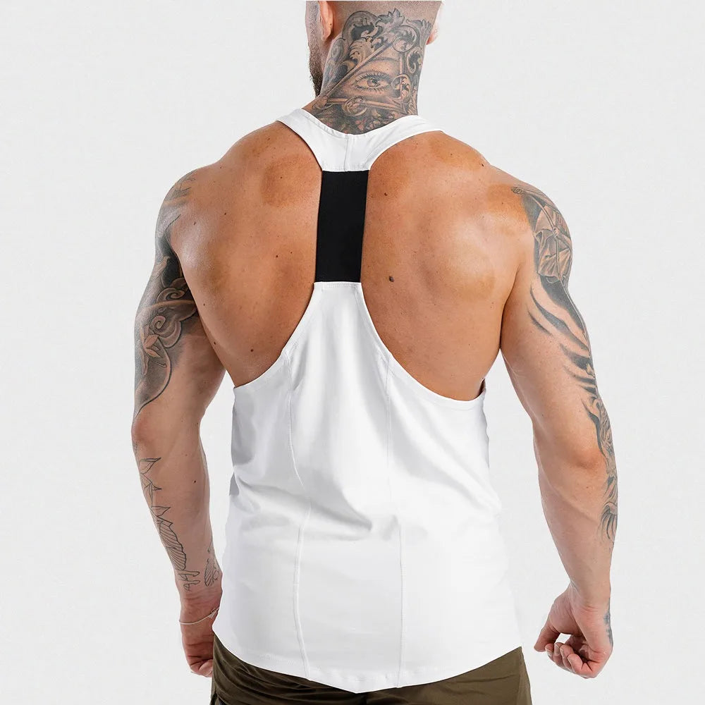 Gym Stringer Tank Top Muscle