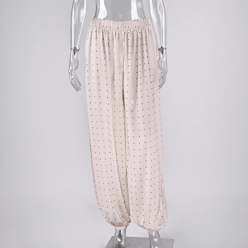 Polka Bloom Pants