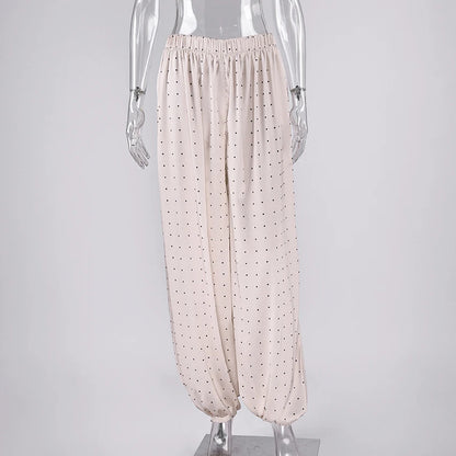 Polka Bloom Pants