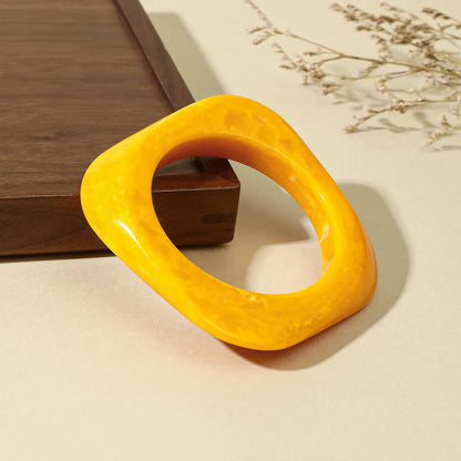 Vintage Resin Cuff Bangle