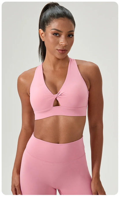 Yoga bra detachable padding quick-drying