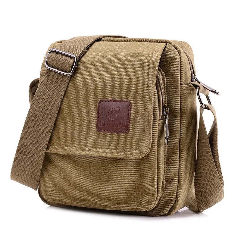 Canvas Military Messenger Bag