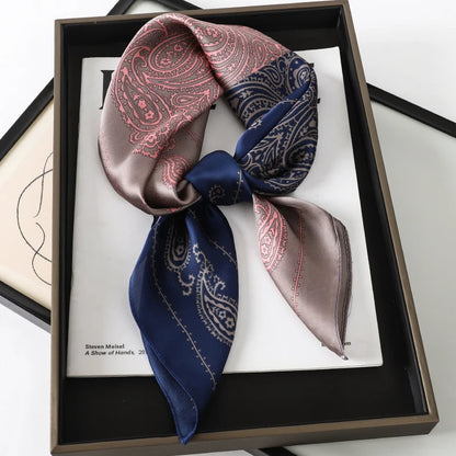 Scarf 70 70Cm Silk Square