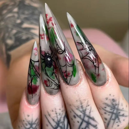 Y2K Halloween Press-On Nails