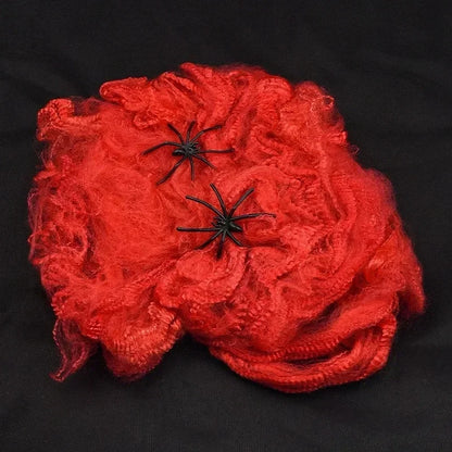 Stretchy Spider Web Decoration
