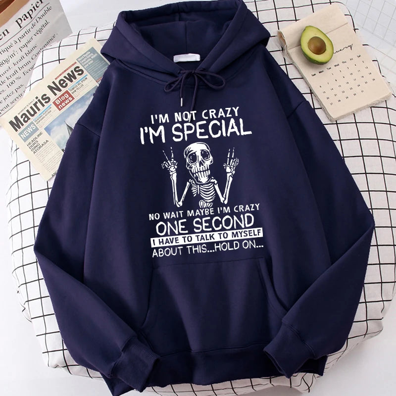 Skeleton Peace Sign Hoodie
