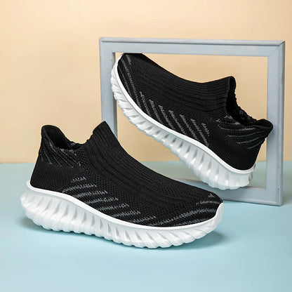 Thick-Sole Sock Running Sneakers