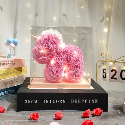 Simulated Rose Display