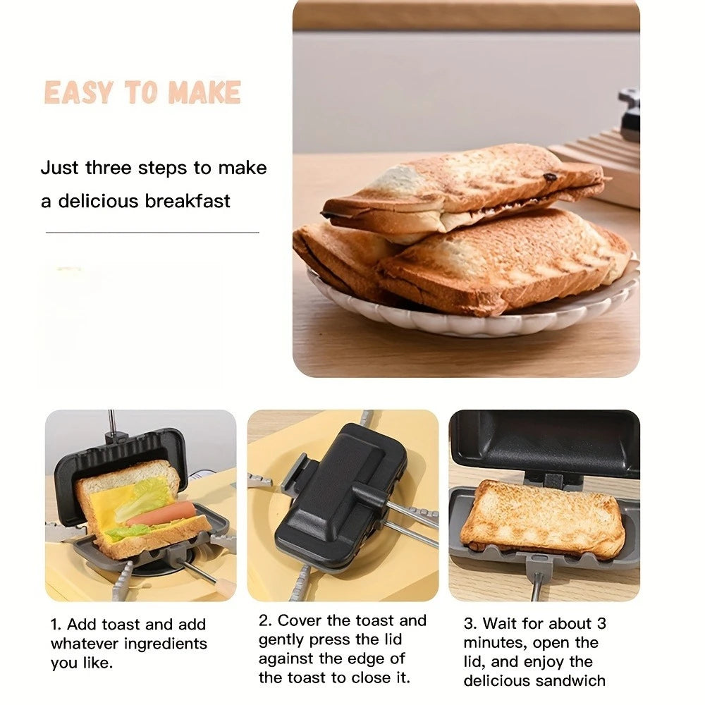 Iron Grill Pan Sandwich Maker