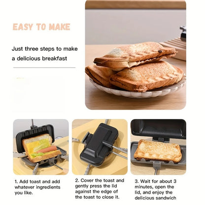 Iron Grill Pan Sandwich Maker