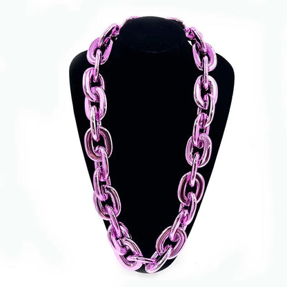 Wide Chunky Chain Necklace