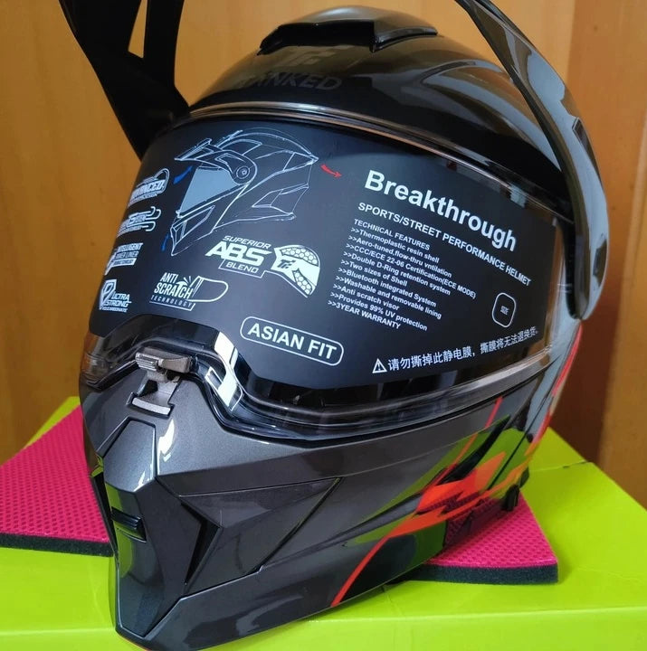 Tanked Racing Full-Face Motocross Helmet