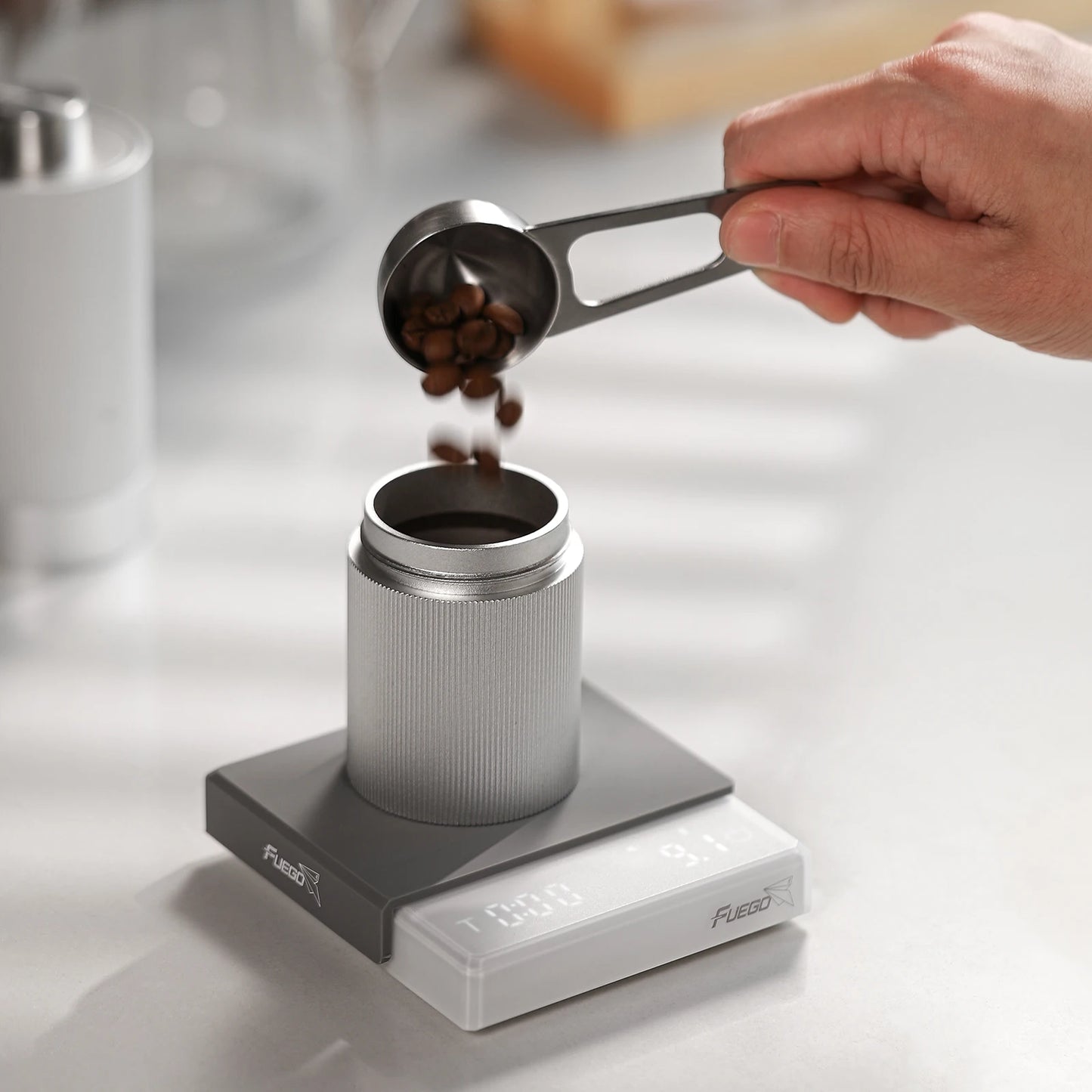 Rechargeable Digital Coffee Scale